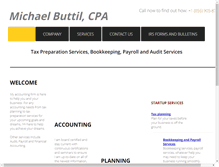 Tablet Screenshot of michaelbuttil-cpa.com